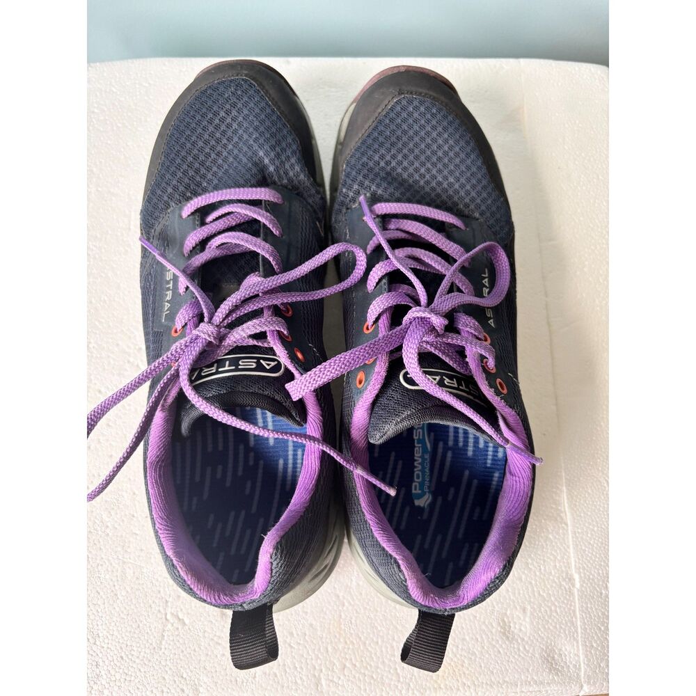 Astral Purple Black TR1 Mesh Outdoor Hiking Trail Shoes Women Size 9.5